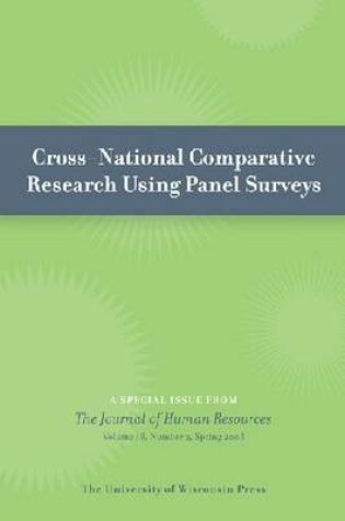 Cover of Cross-National Comparative Research Using Panel Surveys