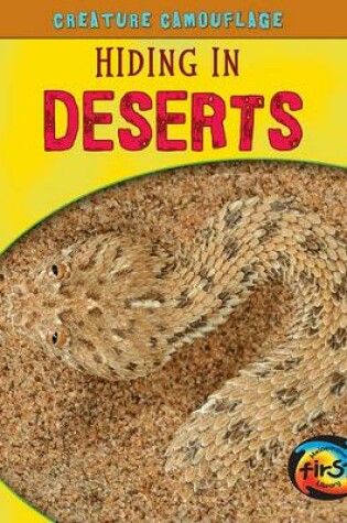 Cover of Hiding in Deserts (Creature Camouflage)
