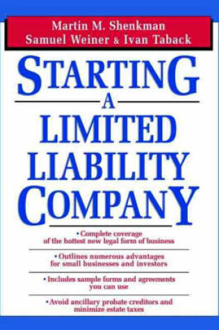 Cover of Starting a Limited Liability Company