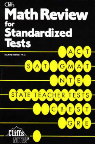 Cover of Mathematics Review for Standardized Tests