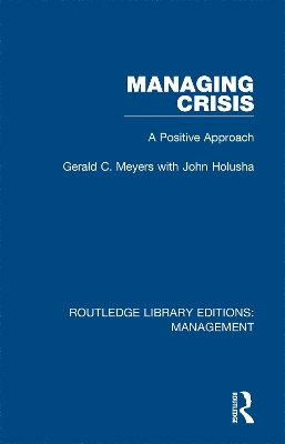 Book cover for Managing Crisis