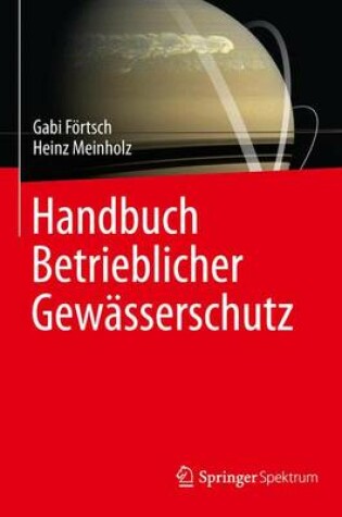 Cover of Handbuch Betrieblicher Gewasserschutz