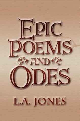 Cover of Epic Poems and Odes