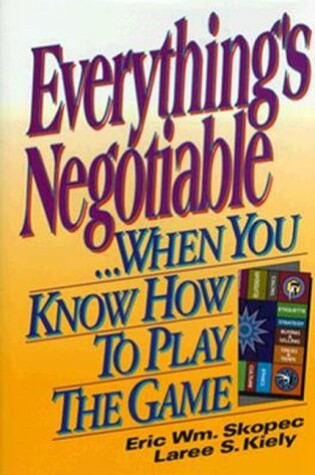 Cover of Everything's Negotiable...