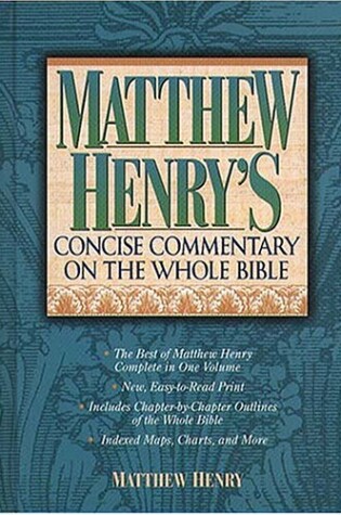 Cover of Matthew Henry's Commentary on the Whole Bible