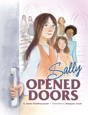 Book cover for Sally Opened Doors: The Story of the First Woman Rabbi