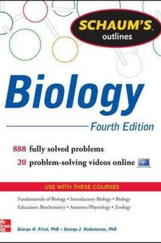 Cover of Schaum's Outline of Biology