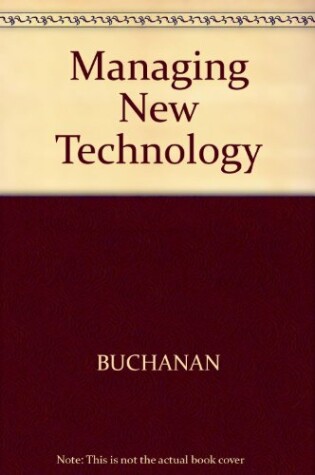 Cover of Managing New Technology