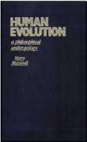 Book cover for Human Evolution