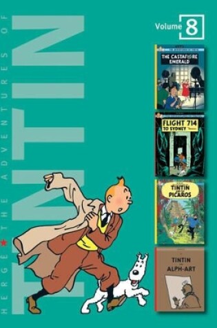 Cover of The Adventures of Tintin: Volume 8 (Compact Editions)