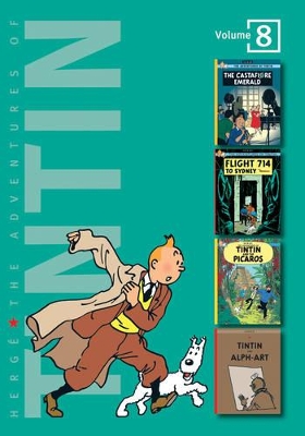 Cover of The Adventures of Tintin: Volume 8 (Compact Editions)