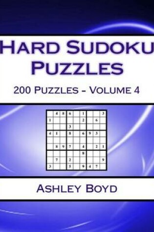 Cover of Hard Sudoku Puzzles Volume 4