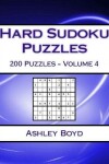 Book cover for Hard Sudoku Puzzles Volume 4