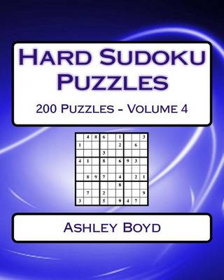 Cover of Hard Sudoku Puzzles Volume 4