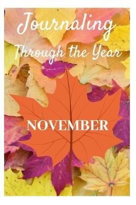 Book cover for Journaling Through the Year November