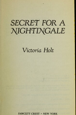 Cover of Secret for a Nightingale