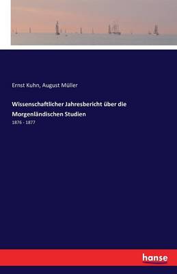 Book cover for Wissenschaftlicher Jahresbericht über die Morgenländischen Studien