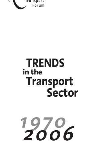 Cover of Trends in the Transport Sector 1970-2006