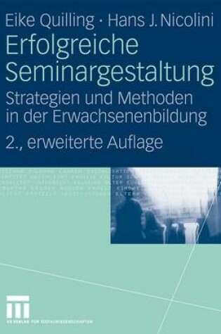 Cover of Erfolgreiche Seminargestaltung