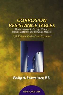 Cover of Corrosion Resistance Tables