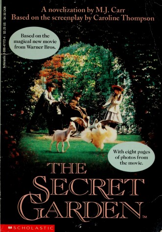 Book cover for The Secret Garden