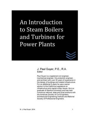 Book cover for An Introduction to Steam Boilers and Turbines for Power Plants