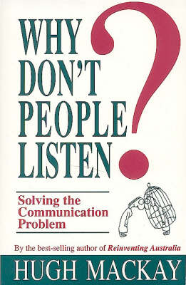 Book cover for Why Don't People Listen?