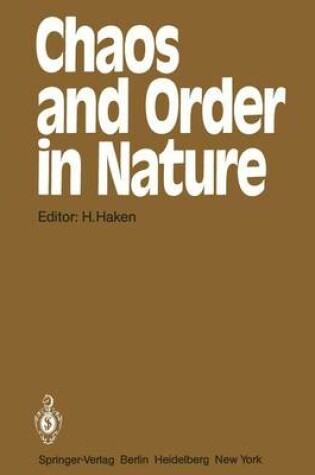 Cover of Chaos and Order in Nature