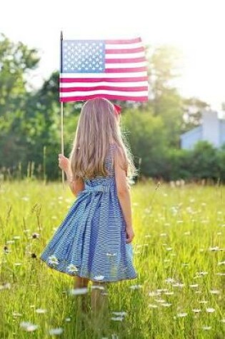 Cover of An American Flag Held by a Young Girl Journal