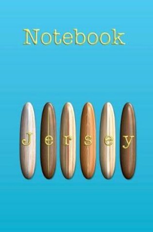 Cover of Jersey Vintage Wooden Surfboards Notebook