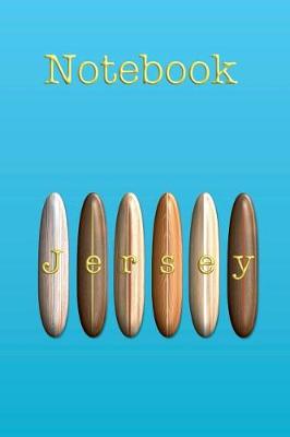 Book cover for Jersey Vintage Wooden Surfboards Notebook