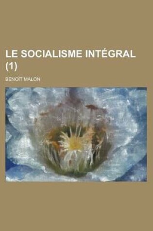 Cover of Le Socialisme Integral (1)