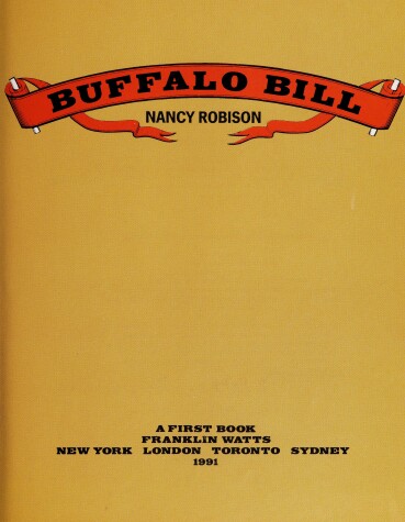 Book cover for Buffalo Bill