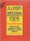 Book cover for J K Lasser`S Operations Forms for Smaller Business Es