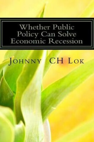 Cover of Whether Public Policy Can Solve Economic Recession