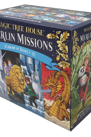 Cover of Magic Tree House Merlin Missions Books 1-25 Boxed Set