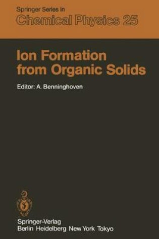 Cover of Ion Formation from Organic Solids