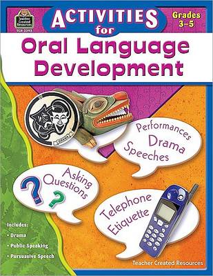 Book cover for Activities for Oral Language Development