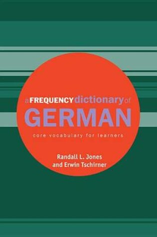Cover of A Frequency Dictionary of German