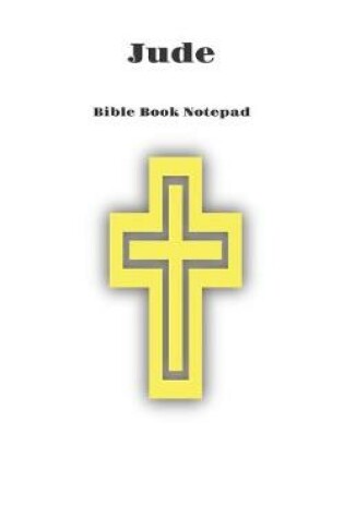 Cover of Bible Book Notepad Jude