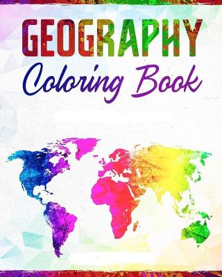 Book cover for Geography Coloring Book