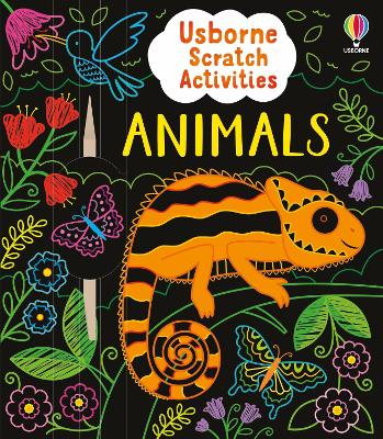 Cover of Usborne Scratch Activities Animals