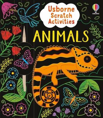 Book cover for Usborne Scratch Activities Animals