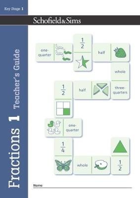 Book cover for Fractions, Decimals and Percentages Book 1 Teacher's Guide (Year 1, Ages 5-6)