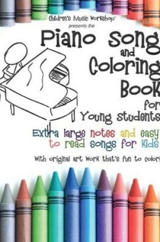 Cover of Piano Song and Coloring Book