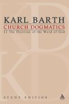 Book cover for Church Dogmatics Study Edition 2