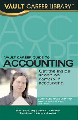 Cover of Vault Career Guide to Accounting