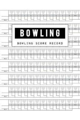 Cover of Bowling Score Record