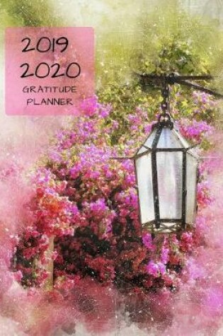 Cover of 2019 2020 15 Months Floral Flowers Gratitude Journal Daily Planner