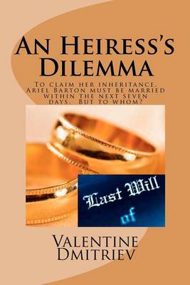 Book cover for An Heiress's Dilemma